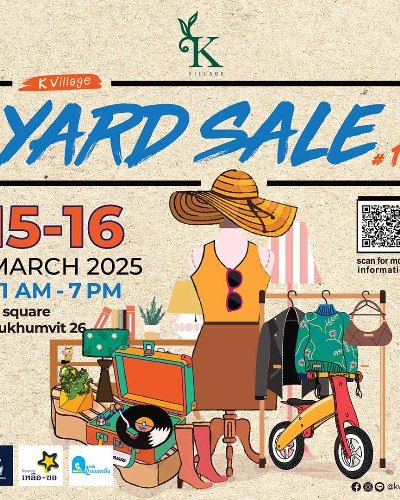 K Village Yard Sale ครั้งที่ 10 Zipevent