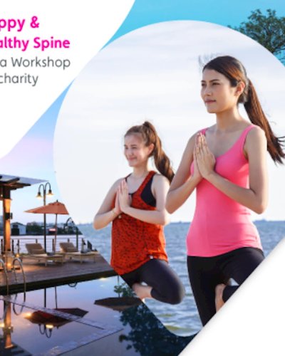 “Happy & Healthy Spine” Yoga Workshop for Charity Zipevent
