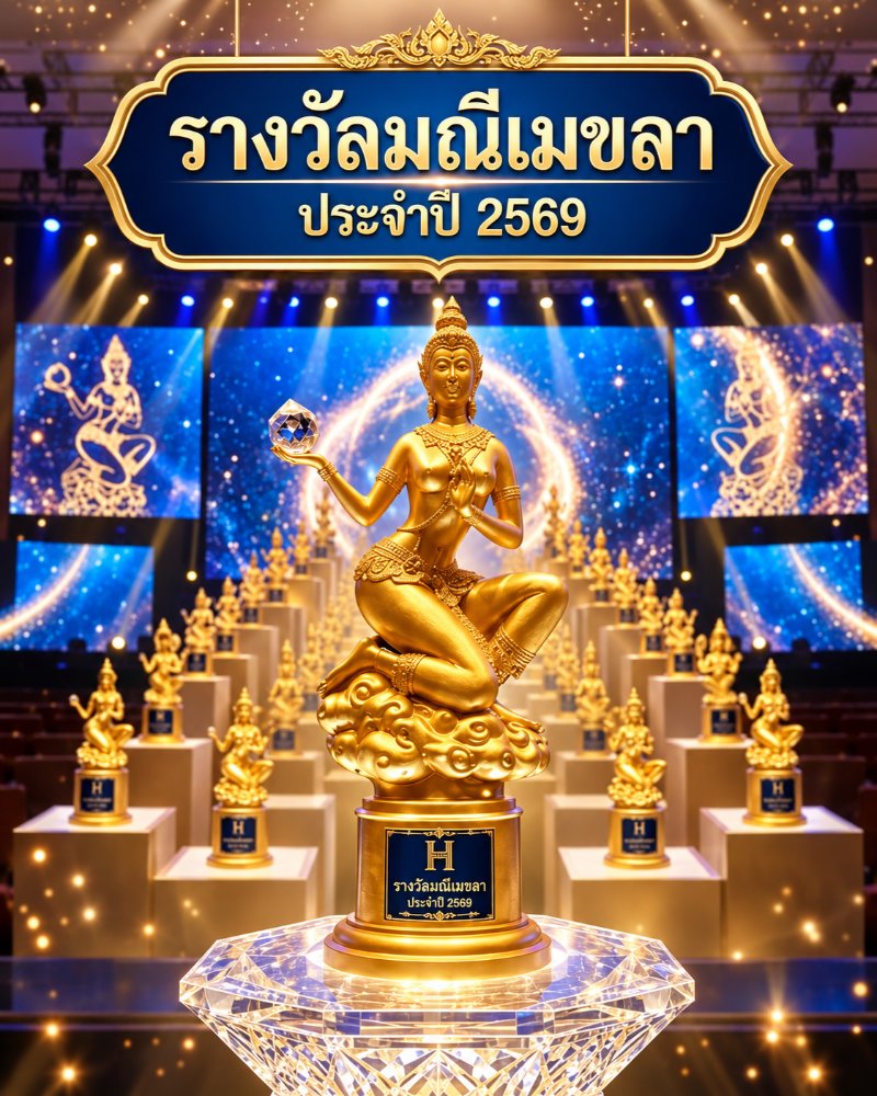 งานประกาศรางวัลมณีเมฆลา ครั้งที่4 2569 Zipevent