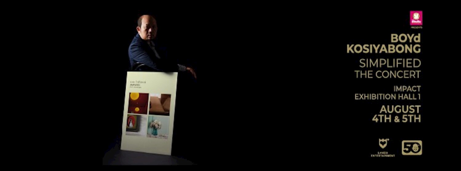 BOYd KOSIYABONG: SIMPLIFIED The Concert Zipevent