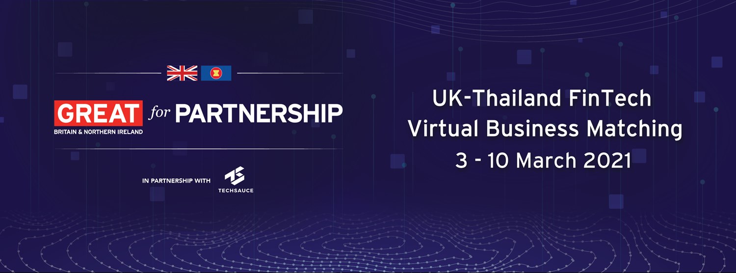 UK-Thailand FinTech Virtual Business Matching Zipevent