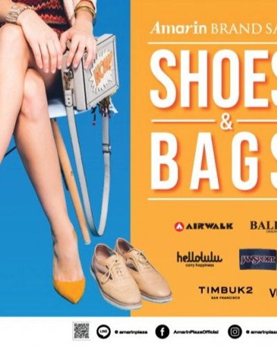 Amarin Brand Sale : Shoes&Bags Sale Up To 70% Zipevent