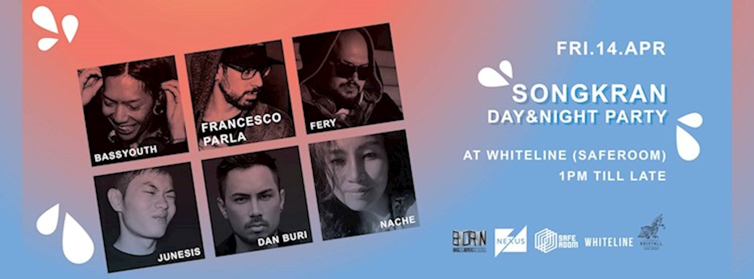 Songkran Day & Night Party at Whiteline Zipevent