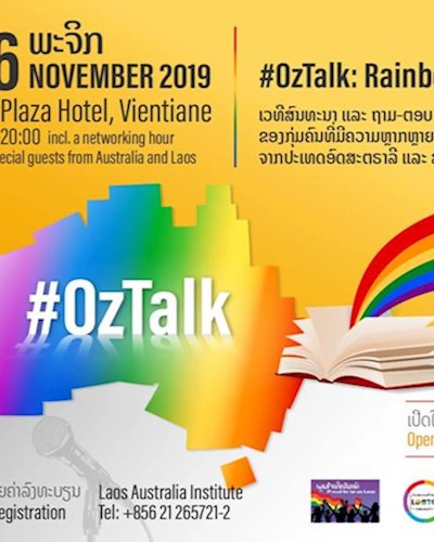 OzTalk: Rainbow Stories from Australia and Laos Zipevent