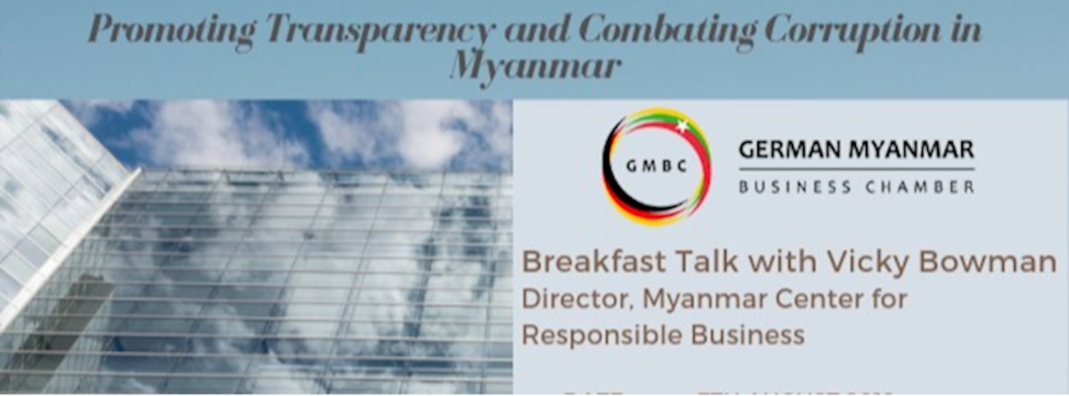 Promoting Transparency and Combating Corruption in Myanmar Zipevent