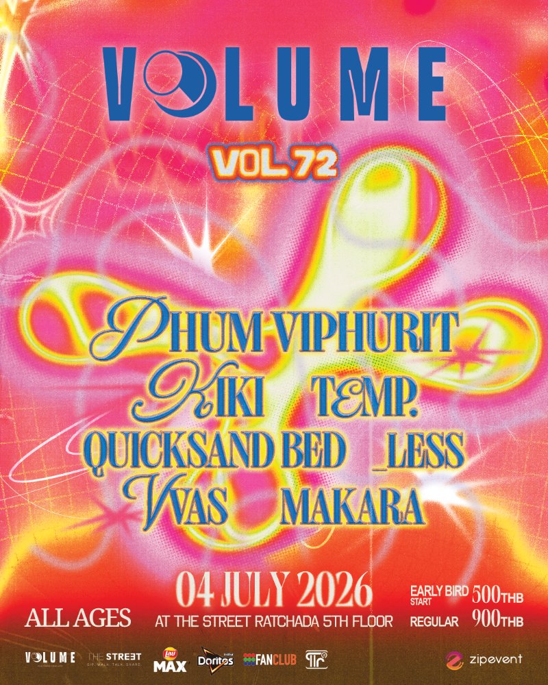 VOL.72 - VOLUME PHASE 7 - Phum Viphurit X KIKI X temp. X quicksand bed X _less X VVAS X MAKARA Zipevent