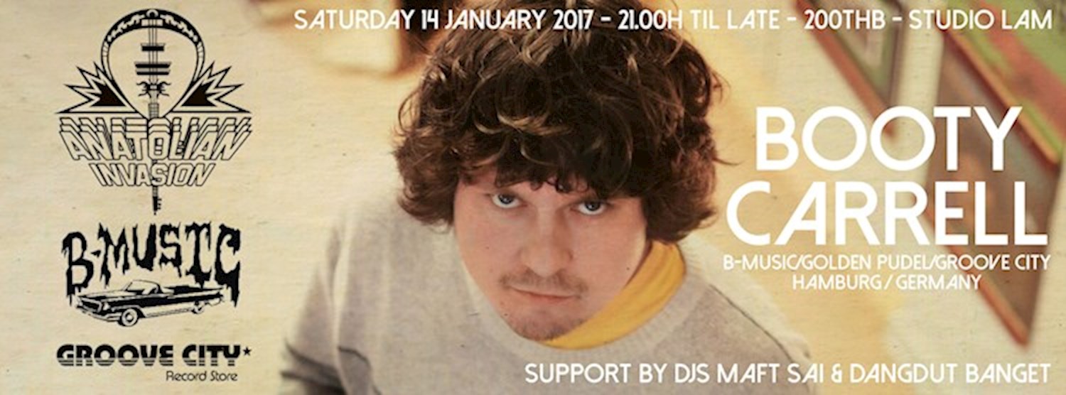 Booty Carrell : B-Music/Golden Pudel/Groove City Hamburg/Germany Zipevent