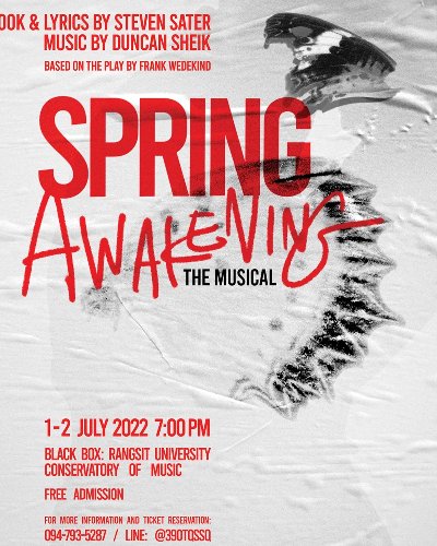 ละครเวที Spring Awakening The Musical Zipevent