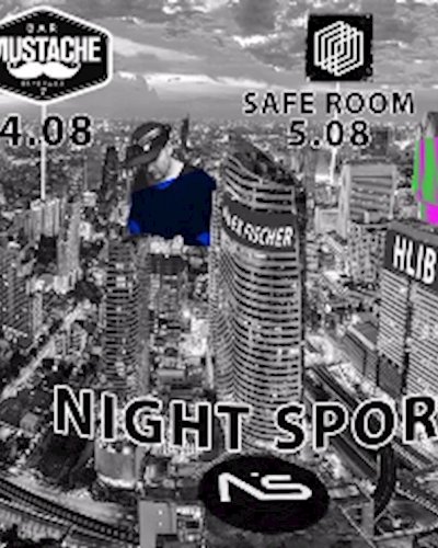 Night Sport For Mustache and Safe Room Club ! Zipevent