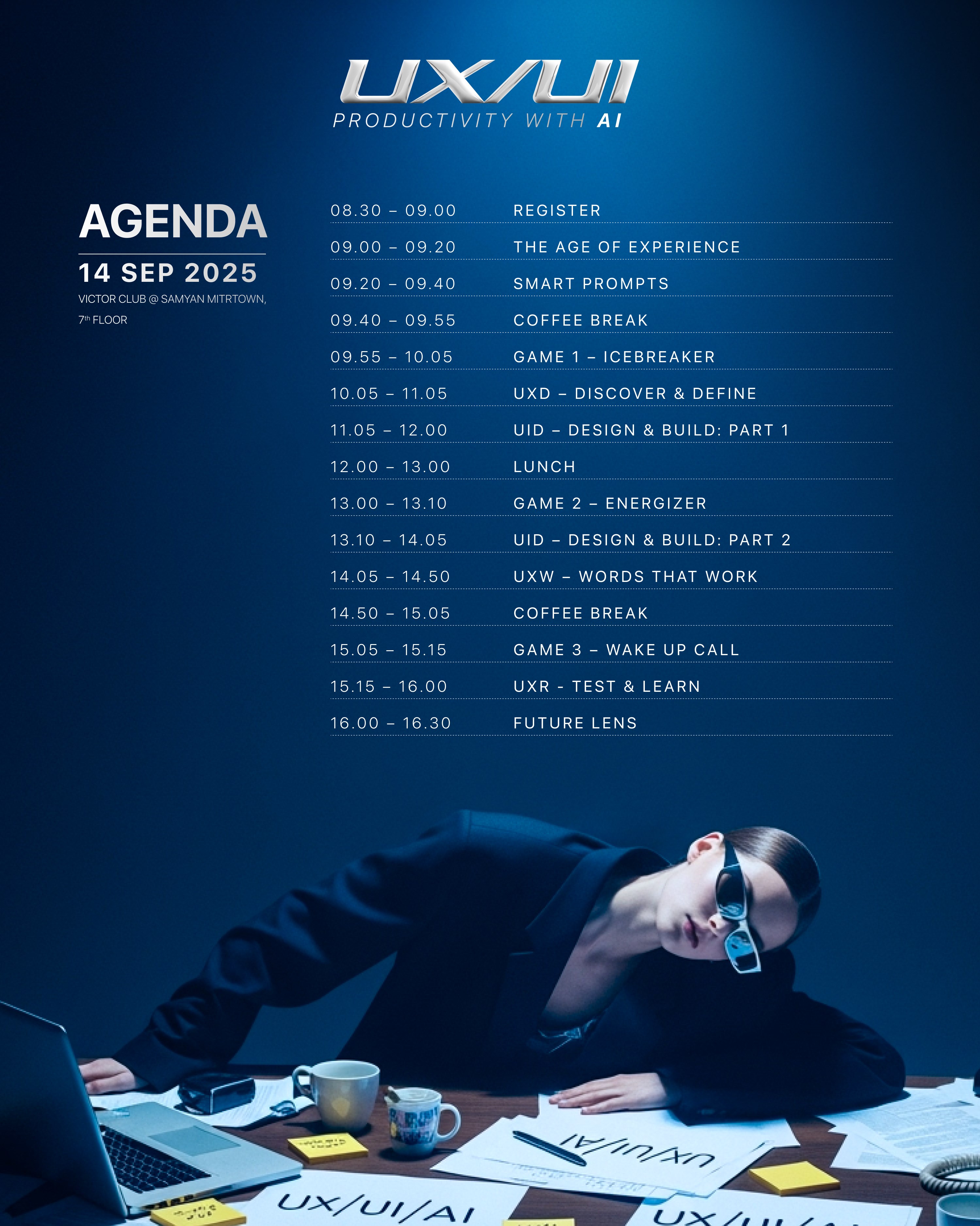 UX/UI Productivity with AI - AGENDA