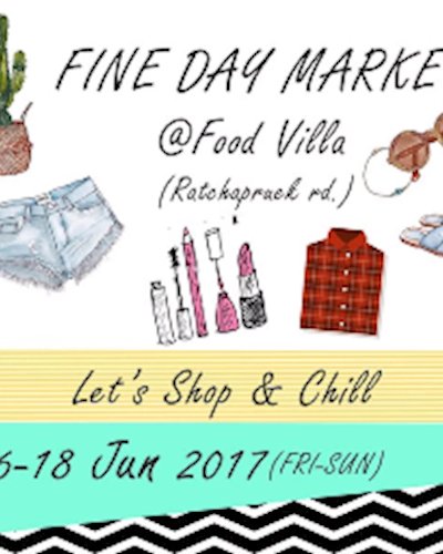 FINE DAY MARKET @FOOD VILLA Zipevent