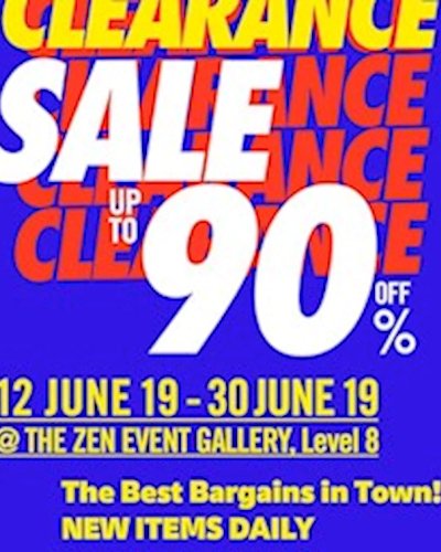 ZEN Clearance Sale Zipevent