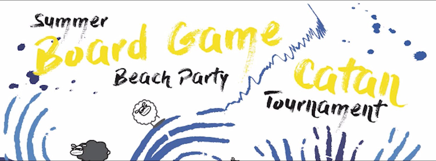 Summer Board Game Beach Party and Catan Tournament Zipevent
