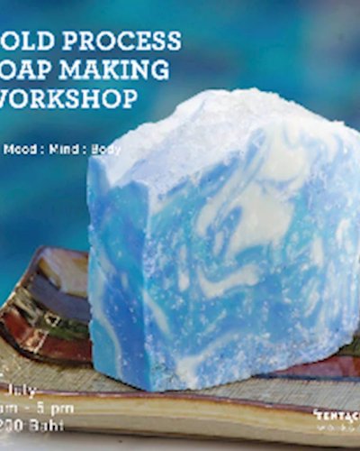 Cold Process Soap Making Workshop with Mood : Mind : Body ครั้งที่ 2 Zipevent