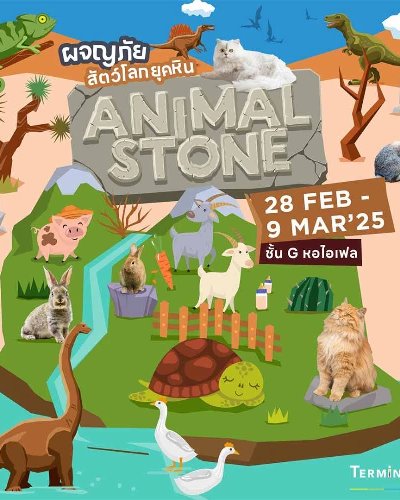 Animal Stone Zipevent
