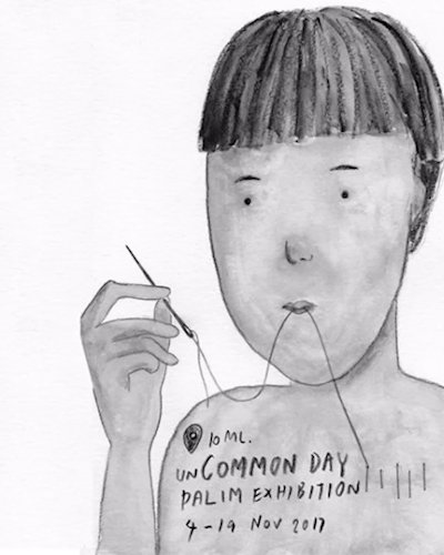 UnCOMMON DAY : Solo Exhibition by Palim Zipevent