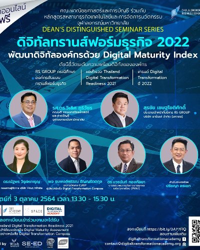 ดิจิทัลทรานส์ฟอร์มธุรกิจ 2022 พัฒนาดิจิทัลองค์กรด้วย Digtial Maturity Index ดัชนีชีวัดระดับความพร้อมดิจิทัลขององค์กร Zipevent
