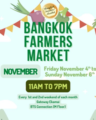 Bangkok Farmers Market Zipevent