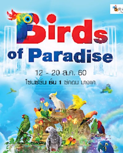 Birds of Paradise Zipevent