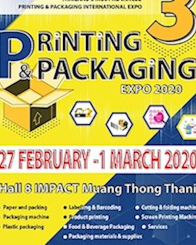 The 3rd Printing & Packaging Expo 2020 (PTPACK2020) Zipevent
