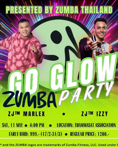 Go Glow Zumba Party Zipevent
