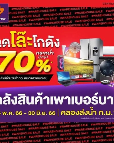 พาวเวอร์บาย ลดโล๊ะโกดัง กระหน่ำสูงสุด 70% Zipevent