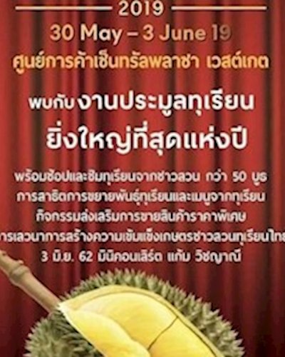 Nonthaburi King Of Durian 2019 Zipevent