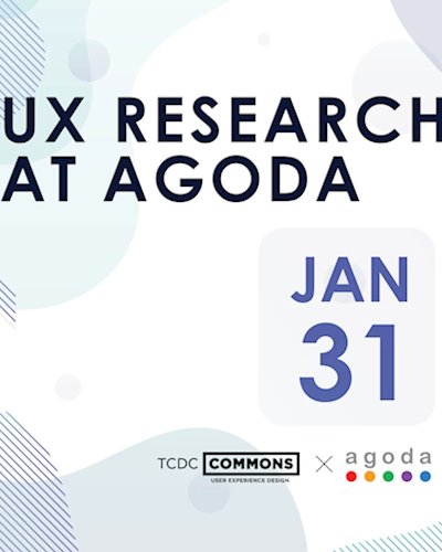 Talk: UX Research at Agoda  Zipevent