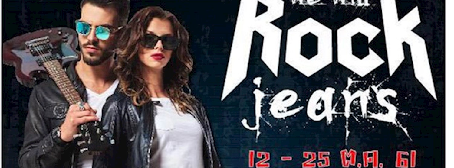 We Will Rock Jeans Zipevent