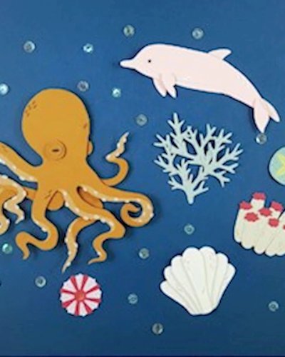 Under the Sea' 2D Paper Craft Workshop Zipevent
