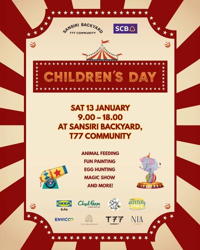 Sansiri Backyard Children’s Day 2024 Zipevent
