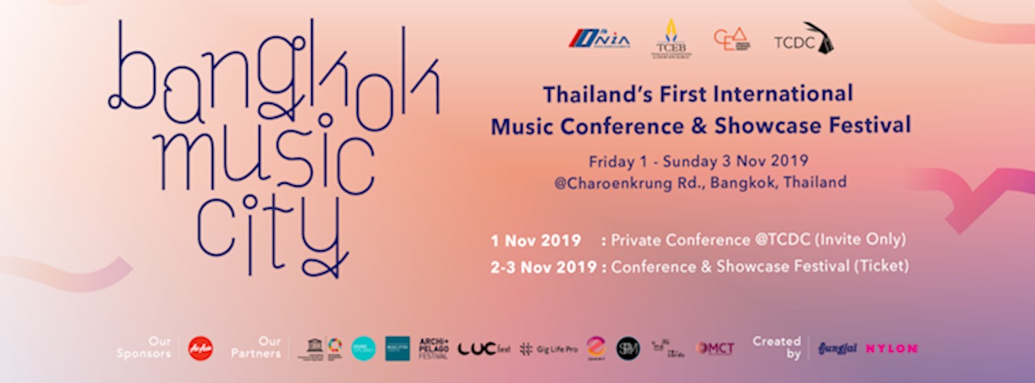 [Showcase Festival] Bangkok Music City 2019 Zipevent