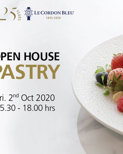 OPEN HOUSE - Pastry l Le Cordon Bleu Dusit Zipevent
