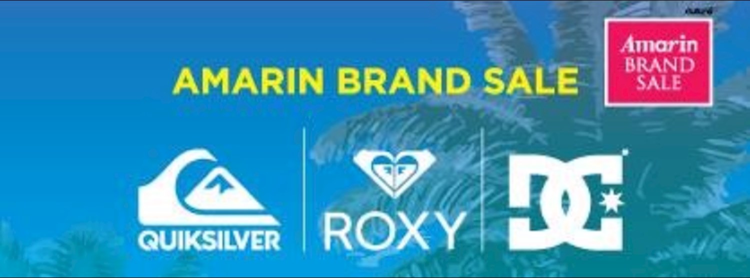 Amarin Brand Sale Quiksilver, Roxy & DC Sale Up To 80% Zipevent