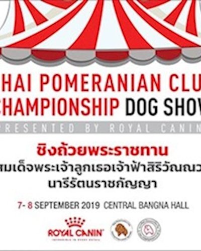 Thai Pomerranian Club Championship Dog Show By Royal Canin Zipevent