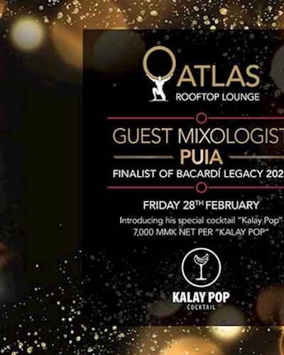 Guest Mixologist | Puia: Bacardí Legacy Finalist Zipevent