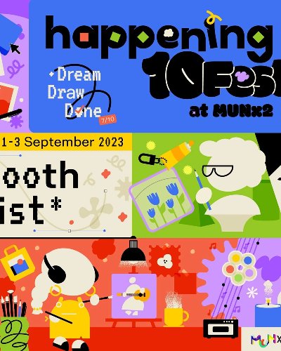 happening 10Fest 7/10: DREAM DRAW DONE Zipevent