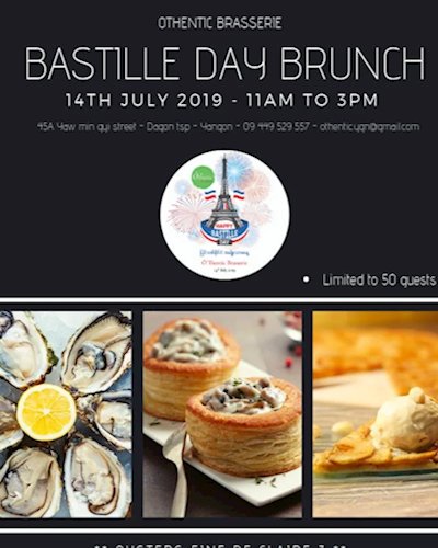 French Bastille Day Brunch @OThentic Zipevent