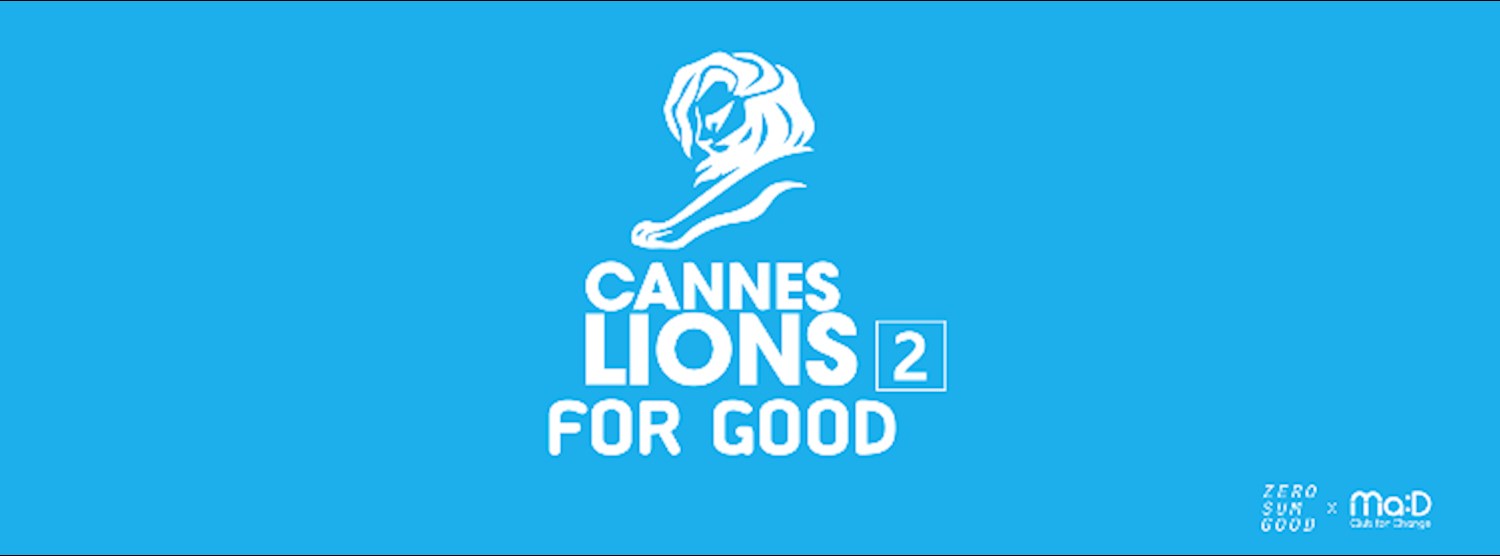 Cannes Lion For Good#2 Zipevent