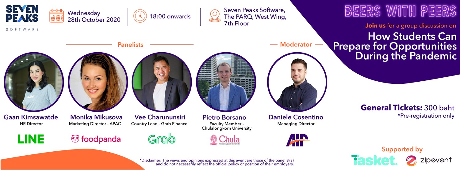 Beers with Peers: How Students Can Prepare for Opportunities During the Pandemic Zipevent