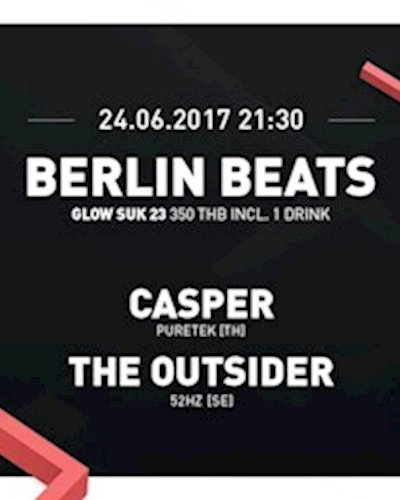 Berlin Beats with Casper and The Outsider Zipevent