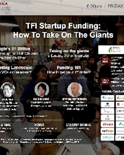 TFI Startup Funding: How To Take On The Giants Zipevent