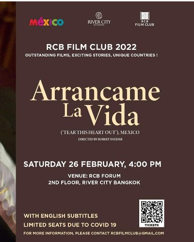 RCB Film Club: Arrancame La Vida Zipevent