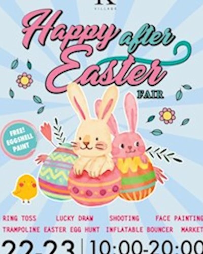 Happy after Easter at K Village Zipevent