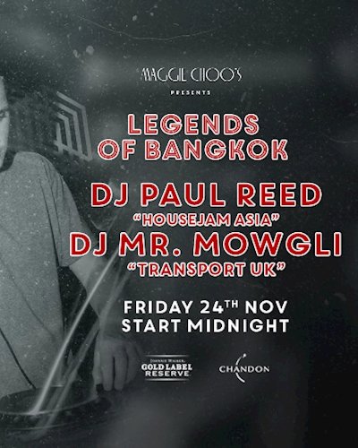Dj Paul Reed & Mr. Mowgli - Friday 24th Nov Zipevent