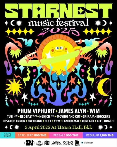Starnest Music Festival Thailand 2025 Zipevent
