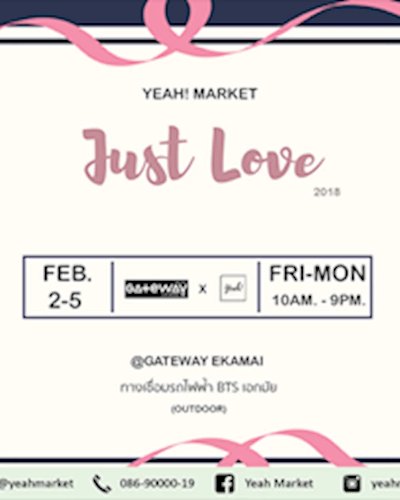 Yeah Market "Just Love" Zipevent