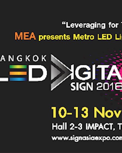 Bangkok LED & Digital Sign 2016 Zipevent