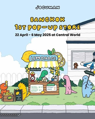 JOGUMAN 1ST POP-UP in BANGKOK Zipevent