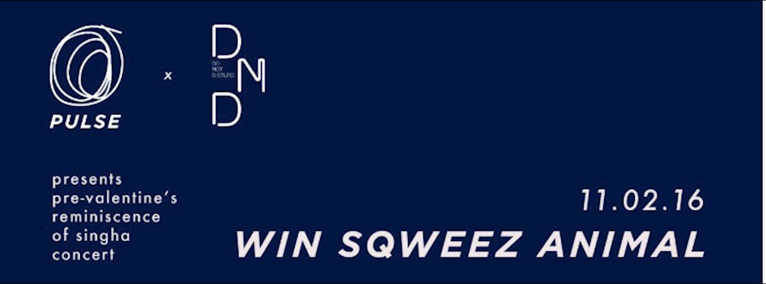 Rooftop band x Win Sqweez Animal  Zipevent
